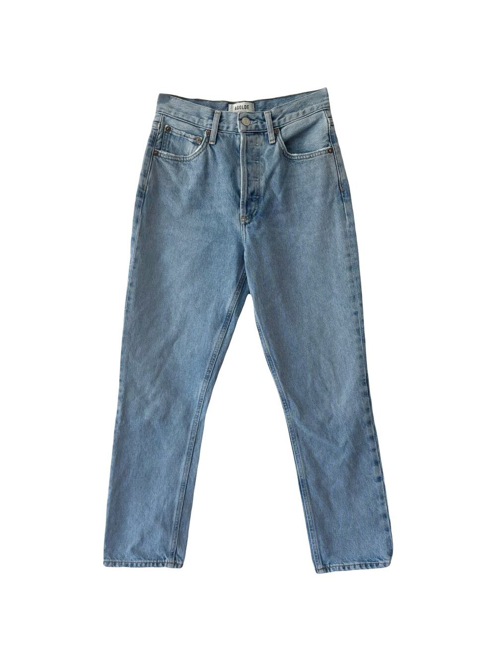 AGOLDE Riley High Rise Straight Leg Jeans Sz 24